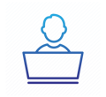 business people - icon with gradient copy