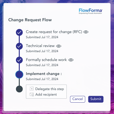 FlowForma How It Works - Workflow